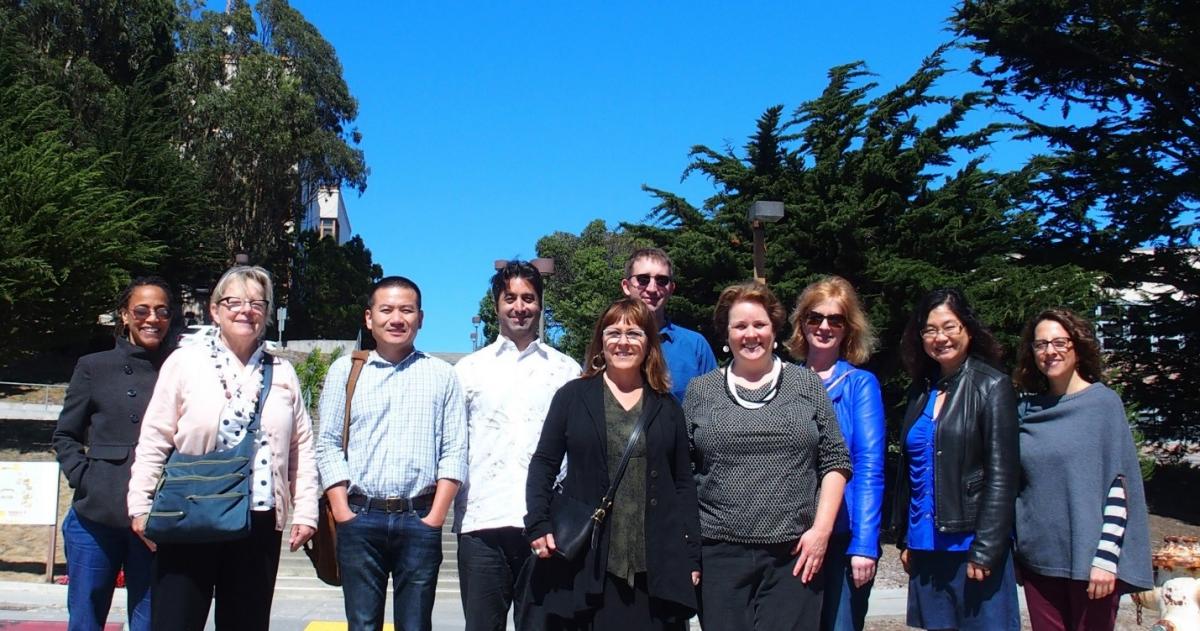 East Bay Region librarians at fall 2017 meeting